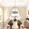 Hunter 24" Langwood Ceiling Light Onyx Bengal Finish - 4-Light Chandelier with Regency Design for Indoor Use - 3 of 4