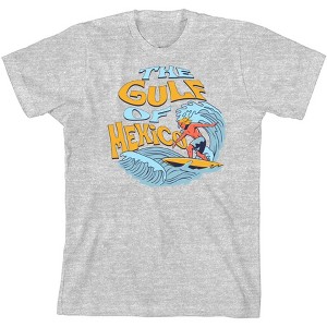 The Gulf of Mexico Surfer Youth Crew Neck Short Sleeve Tee - 1 of 2