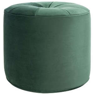 Hawkem Cylinder Ottoman  - Safavieh - 1 of 4