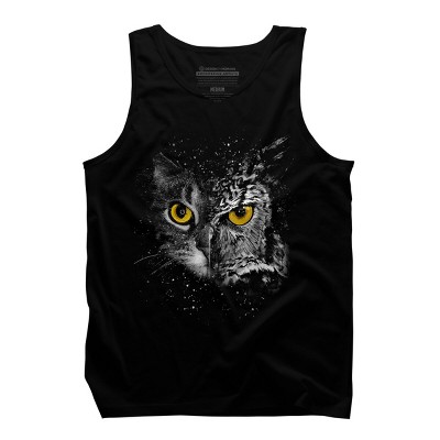 Men's Design By Humans Disguise Two Face By clingcling Tank Top