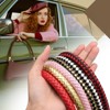 Unique Bargains PU Braided Soft Waterproof Women's Handbag Leather Purse Strap 2 Pcs - 4 of 4