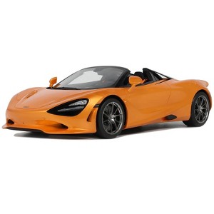 2024 McLaren 750S Spider Orange Metallic 1/18 Model Car by GT Spirit - 1 of 4