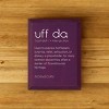 Slickblue Uff Da Wood Sign, Solid Knotty Pine, 9x12 Wall Decor, Rustic Scandinavian Style, Color Options - 3 of 3