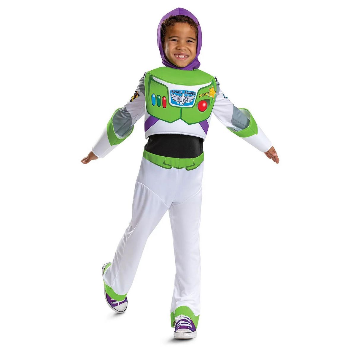 Disguise Womens Disney Pixar's Toy Story Buzz Lightyear Classic Jumpsuit Costume