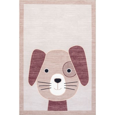 nuLOOM Rizzo SpinClean Machine Washable Stain-Resistant Area Rug