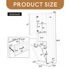 Modern Tall Storage Cabinet – Tilt-Out Compartment, Adjustable Shelves, 80LBS Capacity, Soft-Close Hinges - Leovsnove - 3 of 4