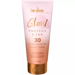 Coppertone Protect and Tan Glow Sunscreen Lotion - SPF 30 - 5 fl oz