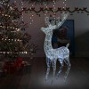 vidaXL Reindeer Christmas Decoration Cold white Acrylic - 3 x 1 x 6 ft Cold white 1 - 2 of 4