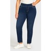 Avenue Women's Plus Size Butter Denim Pull On Jean - 4 of 4