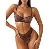 Clotth Women’s Sexy Lingerie Set - Ultra-Soft Breathable Mesh, Push-Up Comfort for Daily Wear, Date Nights - 4 of 4