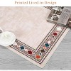 Regional carpet,geometric boundary carpet,modern minimalist office carpet in living room,bedroom - 3 of 4