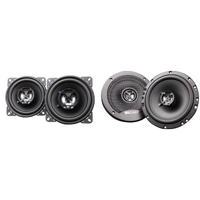 MB Quart Discus DK2-116 6.5 Inch Coax Speakers with DK2-110 4 Inch Coax Speakers