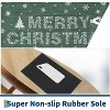 Christmas Door Mat for Front Door with Non-Slip Backing Durable Doormat for Entrance Matt - 4 of 4