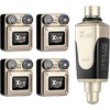 Xvive U45 In-Ear Wireless Monitor System With Transmitter and 4 Receivers (5.8 GHz) Gold - 2 of 4