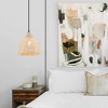 1-Light Bamboo Pendant Light - 4 of 4