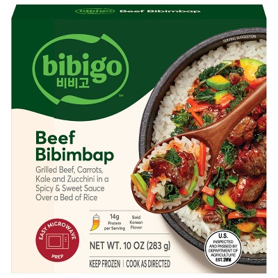 Bibigo Frozen Beef & Vegetable Bibimbap - 10oz