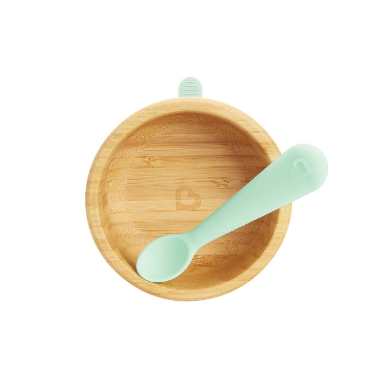 Munchkin Bamboo Suction Dining Bowl with Silicone Spoon, 5 of 8