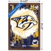Trends International NHL Nashville Predators - Maximalist Logo 23 Framed Wall Poster Prints - 3 of 4
