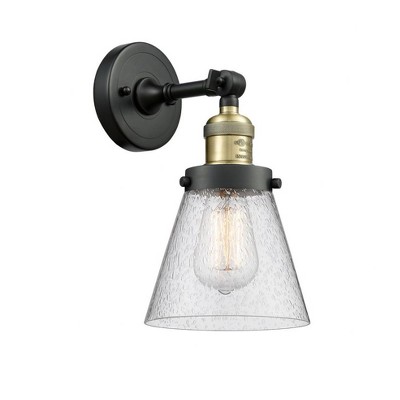 Cone - 1 Light Wall Sconce In Industrial Style-10 Inches Tall and 6.25 Inches Wide