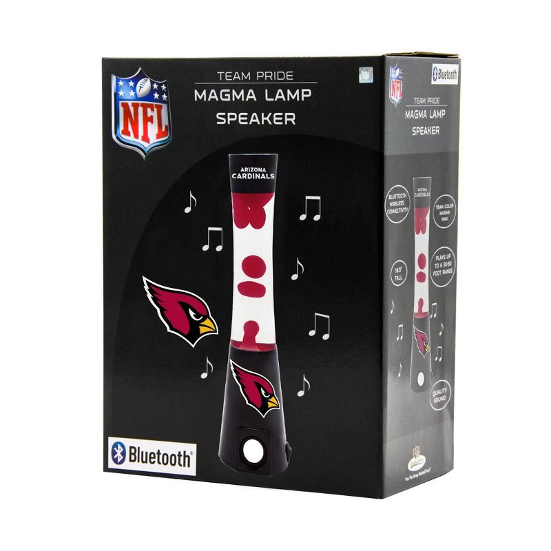 NFL Arizona Cardinals Magma Lamp Speaker, 3 of 4