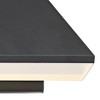 John Timberland Whatley Modern Outdoor Wall Light Fixture Black LED 6 1/4" Metal Shade for Post Exterior Barn Deck House Porch Yard Posts Patio Home - 3 of 4