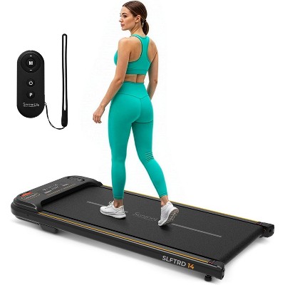 SereneLife Portable Walking Pad - 2.5 HP Electric Treadmill with Adjustable Speed, Smart Control & Remote for Walking, Jogging & Running (SLFTRD14.5)