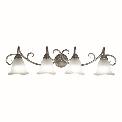 Vaxcel Bella 4 - Light Vanity in  Brushed Nickel