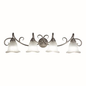 Vaxcel Bella 4 - Light Vanity in  Brushed Nickel - 1 of 3