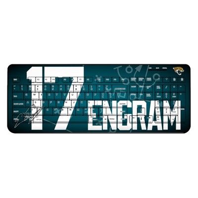 NFL Jacksonville Jaguars Players Game Tactic Wireless USB Keyboard