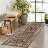 Fulvari Vintage Floral Rugs,Washable Area Rugs, Low Pile Non Shedding Stain Resistant Rugs for Bedroom Dining Room Home Office Department - 2 of 4