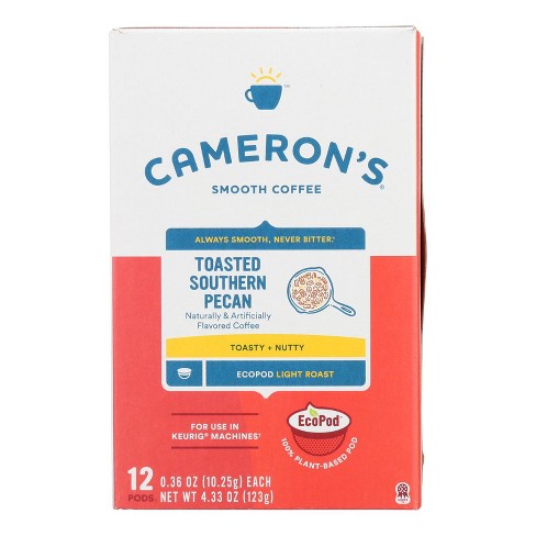 Cameron's Coffee Coffee Toasted Southern Pecan - Case Of 6 Boxes/12 ...