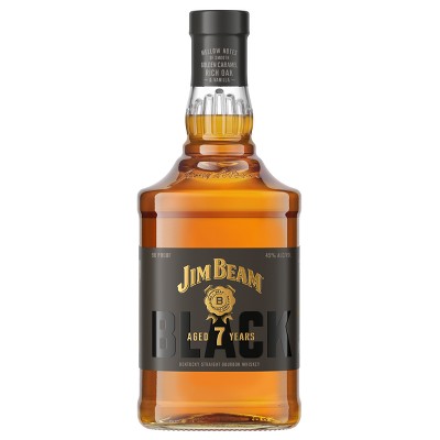 Jim Beam Black Bourbon Whiskey - 750ml Bottle
