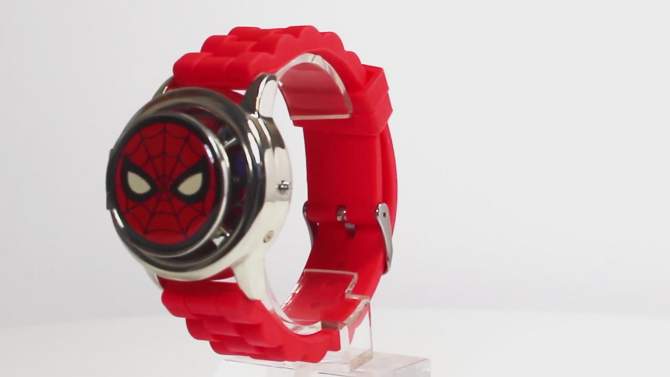 Boys&#39; Marvel Spider-Man Watch - Red, 5 of 6, play video