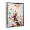 Stupell Industries Earth Tones Floral Abstraction Floating Frame Canvas Art - 2 of 4