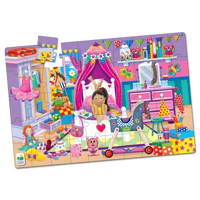 The Learning Journey Jumbo Floor Puzzles In My Room (50 pieces)