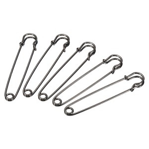 Unique Bargains Large Metal Sturdy Sewing Safety Pins for Blankets 20 Pcs - 1 of 4