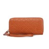 MKF Collection Honey Genuine Leather Quilted Flower-Embossed Women’s Wristlet Wallet by Mia K - 2 of 4