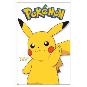 Trends International Pokémon - Pikachu Feature Series Framed Wall Poster Prints - 1 of 4