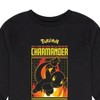 Boys' - Pokémon - Charmander Pokedex Long Sleeve Graphic T-Shirt - 2 of 4