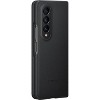SAMSUNG Galaxy Z Fold4 Leather Cover, Protective, Premium, Elegant Phone Case with Front and Back Protection, Soft Surface, US Version, Black - 2 of 2