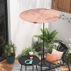 4' Round Outdoor Patio Market Umbrella - Room Essentials™ - 2 of 4