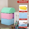 Soft Foam Climbing Blocks Set, 5 in 1 Climbing Crawling Sliding Building Blocks for Preschoolers Kids, Indoor Active Playset - 4 of 4