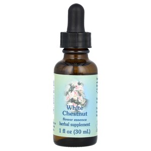 Flower Essence Services White Chestnut, Flower Essence, 1 fl oz (30 ml) - 1 of 2