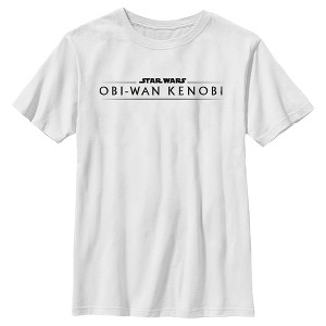 Boy's Star Wars: Obi-Wan Kenobi Original Series Logo T-Shirt - 1 of 4