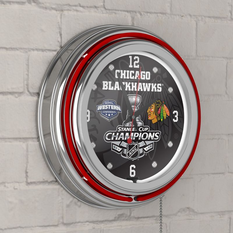 NHL Neon Wall Clock_2, 3 of 6
