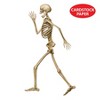 Beistle Profile Pete Jointed Skeleton, 3' 1", (5/Pkg) Multicolored - 4 of 4