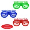 Beistle Happy New Year LED Shutter Glasses, One Size Fits Most, Pack of 2 Multicolored - 3 of 4