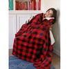Tirrinia Fleece Wearable Blanket Super Soft Comfy Plush Fleece  for Women Men Throw Wrap Cover Indoors or Outdoors , 55''x 80'' - 2 of 4