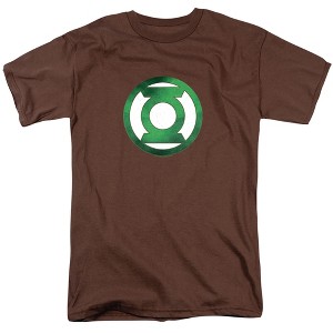 Men's Green Lantern Green Chrome Logo T-Shirt - 1 of 4