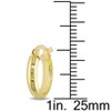 EVERLY JEWELRY | 10k Yellow Gold Hoop Earrings - 3 of 4